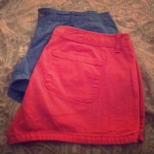 2 pairs of Arizona shorts!